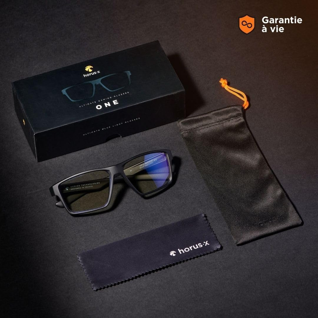 - Lunette Gaming | Lunette anti Lumière Bleue Homme Femme Pour Ecran | anti Fatigue & Migraine Oculaire | Lunettes Clear