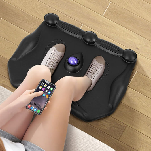 Tapis Anti-Fatigue Tapis De Bureau Debout Ergonomique Avec Points De Massage Idéal Pour Cuisine Domicile Charge 150 Kg Noir